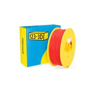 123-3D Filament PLA Rood 1,75 mm 1 kg
