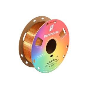 Polymaker - Panchroma PLA Dual Silk - Tweekleurig Filament - Sunset (Goud-Rood) - 1,75 mm - 1000 g