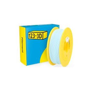 123-3D Filament PLA Pastel Blauw 1,75 mm 1 kg
