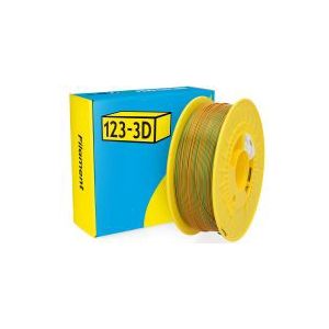 123-3D Filament PLA Kameleon Geel - Groen 1,75 mm 1 kg