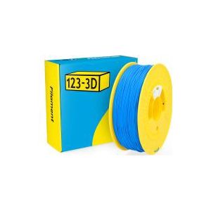 123-3D Filament PLA Mat Blauw 1,75 mm 1 kg