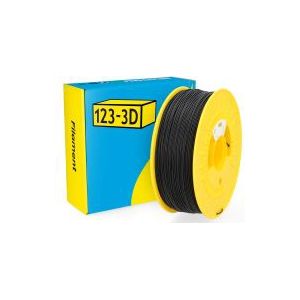 123-3D Filament PC-ABS FR V0 Zwart 1,75 mm 1 kg