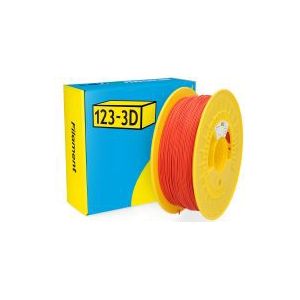 123-3D Filament PETG Mat Rood 1,75 mm 1 kg