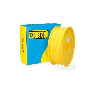 123-3D Filament PCTG Geel 1,75 mm 1 kg