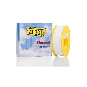 123-3D Filament Wit 2,85 mm ABS 1 kg (Jupiter serie)