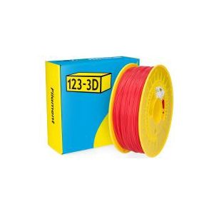 123-3D Filament PLA Thermoactive Rood 1,75 mm 1 kg