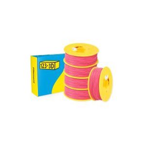 123-3D Filament PLA Magenta 1,75 mm 5-pack 1 kg