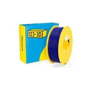 123-3D Filament PLA Donkerblauw 1,75 mm 1 kg