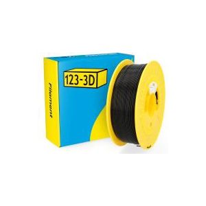 123-3D Filament PLA High Speed Zwart 1,75 mm 1 kg