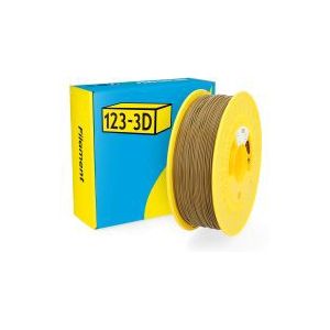 123-3D Filament PLA Khaki Grijs 1,75 mm 1 kg