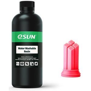 eSun water washable resin Rood 0,5 kg