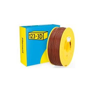 123-3D Filament ABS Bruin 1,75 mm 1 kg