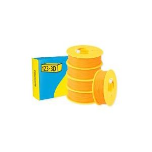 123-3D Filament PLA Oranje 1,75 mm 5-pack 1 kg