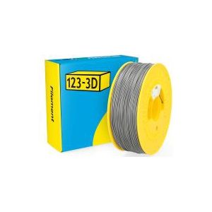 123-3D Filament ABS Donkergrijs 1,75 mm 1 kg