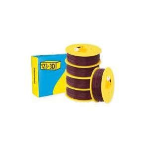 123-3D Filament PLA Paars 1,75 mm 5-pack 1 kg