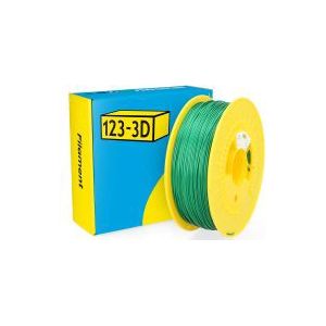 123-3D Filament PLA Satijn Donkergroen 1,75 mm 1 kg