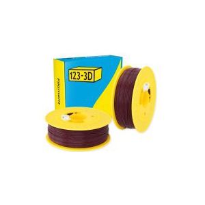 123-3D Filament PLA Paars 1,75 mm 2-pack 1 kg
