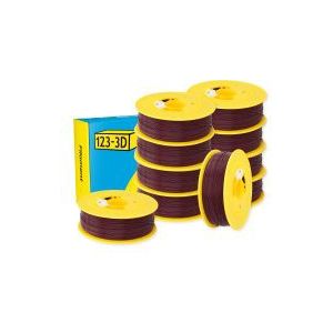 123-3D Filament PLA Paars 1,75 mm 10-pack 1 kg