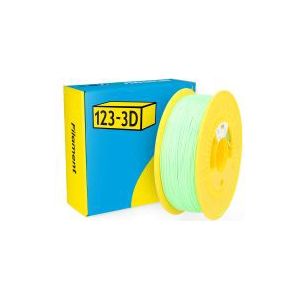 123-3D Filament PLA Satijn Limoengroen 1,75 mm 1 kg