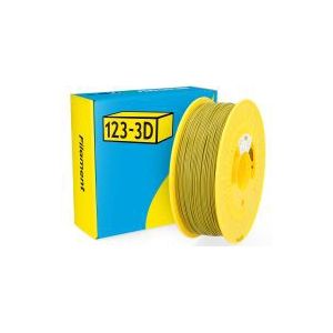 123-3D Filament PLA Glitter Goud 1,75 mm 1 kg