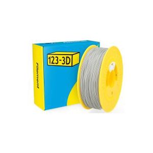 123-3D Filament PLA Pro Zilver 1,75 mm 1 kg
