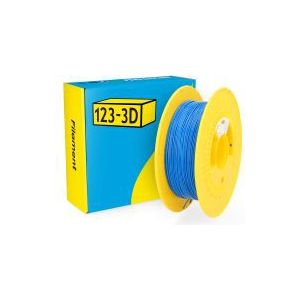 123-3D Filament TPU 98A Blauw 1,75 mm 0,5 kg