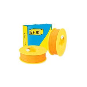 123-3D Filament PLA Oranje 1,75 mm 2-pack 1 kg