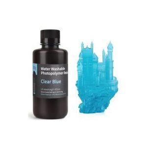 Elegoo Water Washable resin Helder blauw 0,5 kg