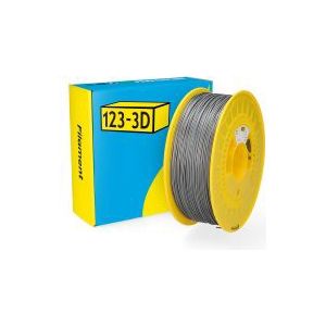 123-3D Filament PCTG Zilver 1,75 mm 1 kg