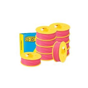 123-3D Filament PLA Magenta 1,75 mm 10-pack 1 kg