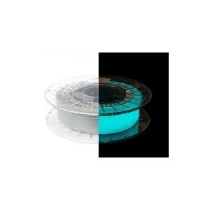 Spectrum - PLA Glow in the Dark - 3D Print Filament - Blauw - 0,5 kg - 1,75 mm