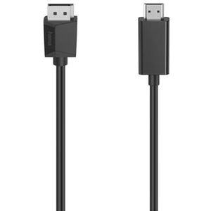 Hama 00200712 DisplayPort-kabel DisplayPort / HDMI Adapterkabel DisplayPort Stekke