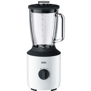 Braun JB 3150WH PowerBlend 3 - Blender - Wit - Zwart