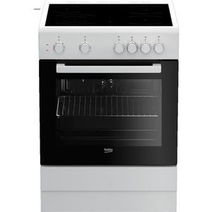 Beko FSM67010GW - Keramisch fornuis Wit