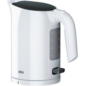 Braun WK3000WH PurEase Waterkoker 1L 2200W Wit