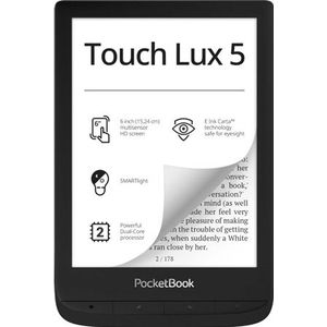 PocketBook Touch Lux 5 e-reader zwart