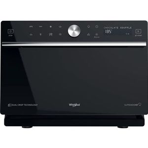 Whirlpool Supreme Chef MWSC 9133 SB - Combimagnetron - 33 liter - 1000 watt - Zwart