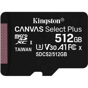 Kingston Canvas Select Plus microSDXC 512GB incl. SD-adapter