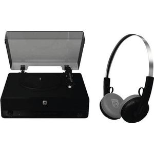 Philips - TAV3000B - Platenspeler - Retro - Met Bluetooth en ingebouwde luidsprekers