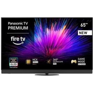 Panasonic - TV-65Z95BEG - OLED TV - Zwart - 65 inch - 4-laags OLED-paneel