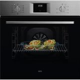 AEG - OU5AB21CM - Inbouw Oven - RVS - Energieklasse A - Inhoud 65 Liter
