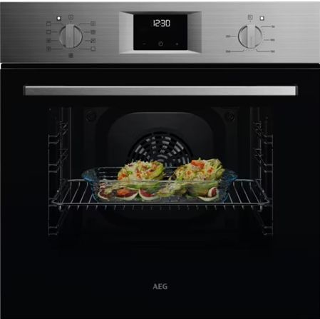 AEG - OU5AB21CM - Inbouw Oven - RVS - Energieklasse A - Inhoud 65 Liter