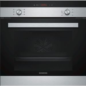 Siemens iQ100 HB113FBS1 oven 66 l A Zwart, Roestvrijstaal