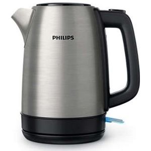 Philips Daily Collection Metalen deksel veermechanisme, indicatielamp, waterkoker, 1,7 l