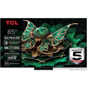 TCL - 85MQLED85K - MiniLED TV - 85 Inch - QD-Mini LED - 4K Resolutie