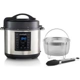 CrockPot Express Pot Pressure, Slow & Multi Cooker PLUS 5,6L (inclusief stoommand en tang) NIEUW