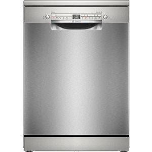 Bosch SMS2HTI02E - Serie 2 - Vrijstaande vaatwasser - 60 cm - Geborsteld staal - Anti-fingerprint - Energielabel D - Home Connect