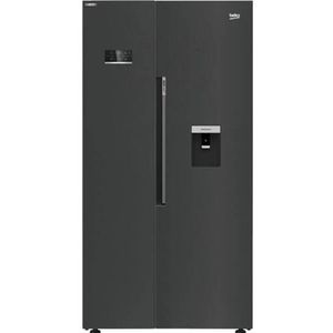 Beko - GN163241XBRN - Amerikaanse Koelkast - Grijs - Inox - 576 Liter