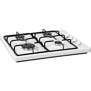 Etna - KGV158WIT - Gas Kookplaat - Wit - Compact Design