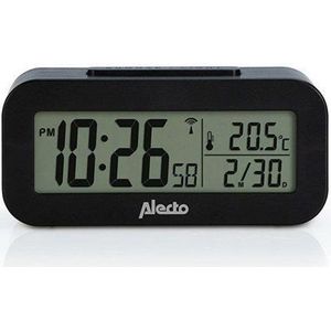 Alecto AK-30 Wekker, verlicht display, temperatuur en luchtvochtigheid